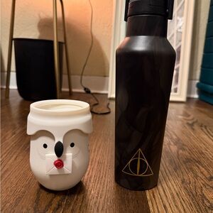 Corkcicle Black and White Drinkware Set